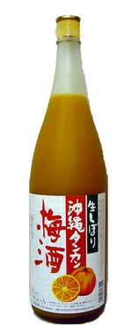 沖縄タンカン梅酒　一升瓶